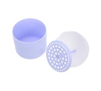 JECOMPRIS Flacon Pompe Moussant Manuel Portable Bleu, Gobelet Mousseur pour Nettoyant Visage et Gel, Machine à Bulles Facile D’utilisation pour Soin du Visage Quotidien