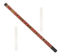 JECOMPRIS Flûte Traditionnelle Chinoise Apparence Simple et Élégante en Bambou d Clé Portable et Facile à Apprendre Film de Flûte pour Débutants pour Étudiants et Amateurs de Musique