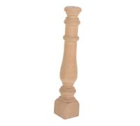 JECOMPRIS Fuseaux Artisanaux Brut Non Peints Têtes De Colonne Romaine Décoratives Garde-Corps pour Meubles Et Entreprises