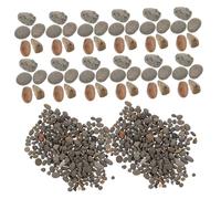 JECOMPRIS Galets Décoratifs Naturels pour Aquarium et Mini Jardin Pierres de Rivière pour Paysage Miniature et Décoration de Table de Sable