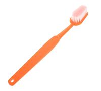 JECOMPRIS Grosse Brosse à Dents Factice Orange Estivale 1 Pièce, Accessoire Cosplay Dentifrice Géant et Amusant pour Fête, Décoration Originale et Farce Photo pour Anniversaire et Halloween