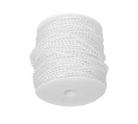 JECOMPRIS Guirlande de Perles Artificielles 3 Mm, Rouleau 50 M, Chaîne Transparente pour Décoration de Fête, Mariage, Sapin de Noël et Loisirs Créatifs