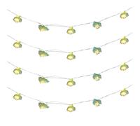 JECOMPRIS Guirlande Lumineuse Fairy String Lights LED à Piles Décoration Jardin et Chambre avec Fleurs Roses Éclairage Chaleureux pour Fête et Ambiance Cosy