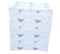 JECOMPRIS Housse Anti-poussière Machine à Laver Housses Laveuse Et Sécheuse Couvercle De Rondelle Décorative Housse De Machine à Laver D'extérieur Péva À Clapet Housse En Tissu Ménage