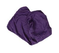 JECOMPRIS Housse de Chaise de Bureau Taille S pour Fauteuil Rotatif Pourpre | Couvre Assise et Dossier, Teinture Réactive, Polyester Lavable en Machine, pour Bureau à Domicile