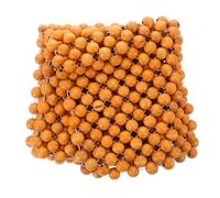 JECOMPRIS Housse De Siège Voiture Perles De Bois Coussin Massant Confortable Pour Conducteur Voiture Chaise De Bureau