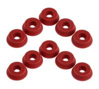 JECOMPRIS Joints Toriques Compatibles avec Principales Marques Lot de 10 en Silicone Rouge Résistants à L'usure avec Pression Stable pour Machine à Café pour Entretien Maison