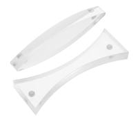 JECOMPRIS Kit de 2 Lentilles Magnétiques Optiques Biconvexe et Biconcave en Verre pour Expériences Scientifiques Physique, Fixation Magnétique Stable, pour Laboratoire et Enseignement