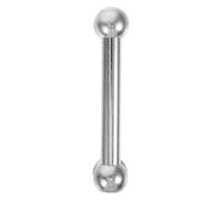 JECOMPRIS Kit de Remplacement de Tirants de Tambour en Métal Argenté Conception Double Tête et Boules Terminées pour Batterie et Caisse Claire, Améliore la Qualité Sonore