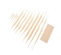 JECOMPRIS Kit de Renforts en Épicéa pour Guitares Acoustiques 40-41 Pouces - Support Interne Structurel pour Kit de Guitare DIY - Pièces de Renfort Luthier pour Table D’harmonie,