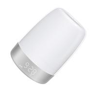 JECOMPRIS Lampe de Chevet LED Tactile avec Alarme et Réveil Lumière Ambiance Lampe de Nuit pour Chambre et Table de Chevet