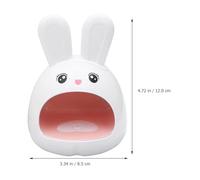 JECOMPRIS Lampe LED UV pour Ongles en Gel Mini Lapin, Séchoir Rapide et Portable pour Manucure, Lumière LED Douce sans Risque de Brûlure, Adaptée pour Vernis à Ongles Gel, Usage Maison