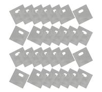 JECOMPRIS Languettes de Réparation Solution Rapide et Stable 40 Pièces pour Stores Verticaux en PVC Blanc pour Remplacement de Lamelles, Maison Chambres