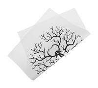 JECOMPRIS Livre D'or Mariage 30x40 Cm Toile Épaissie Arbre à Empreintes Digitales, Panneau DIY D'arbre à Messages pour Décoration Réception, Accessoire Photo Interactif pour Fête Nuptiale