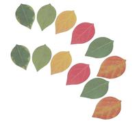 JECOMPRIS Lot de 12 Blocs-notes Adhésifs de Feuilles Colorées, 6 Couleurs X 2 Exemplaires, Notes de Rappel Scolaires et Domestiques, Autocollants Repositionnables pour Bureau, École