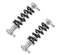 JECOMPRIS Lot de 2 Amortisseurs Arrière pour Vélo VTT, Ressort en Acier Robuste 150 Mm 750 Lbs, Réducteur Suspendre Solide, Accessoires Vélo pour Équipement Sportif Tout-Terrain