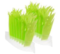 JECOMPRIS Lot de 2 Humidificateurs pour Terrariums Reptiles Humidificateur Débranché en Matériau Absorbant Naturel Couleur Vert Clair Plantes Artificielles Réalistes Usage pour Tortues