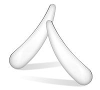 JECOMPRIS Lot de 2 Spatules Métalliques Mini en Acier Inoxydable pour Crème Visage, Spatule Cosmétique Réutilisable, Applicateur Soin Peau, pour Esthéticiennes et Usage Quotidien