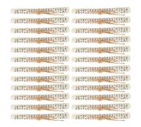 JECOMPRIS Lot de 24 Rouleaux de Mezouza Hébraïque Casher pour Bénédiction Porte Juive, Parchemin Messianique en Papier Solide, Décoration Murale Spirituelle pour Hanoukka et Maison