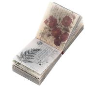 JECOMPRIS Lot de 365 Feuilles de Papier Sulfurisé Vintage pour Scrapbooking, Documents Créatifs et Décoration Diy, Papier à Collectionner Multicolore pour Loisirs Créatifs et Journaux