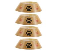 JECOMPRIS Lot de 4 Bols en Papier pour Fournitures Commémoratives D’Animaux de Compagnie, Accessoires Funéraires pour Chiens et Chats, Articles pour Sacrifice et Funérailles, Usage