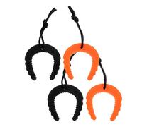 JECOMPRIS Lot De 4 De Blocage De Porte : Butée De Porte D'urgence En Plastique Anti-pincement Pour Pompiers Et Policiers - Design Et