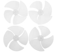 JECOMPRIS Lot de 4 pales de moteur de ventilateur de micro-ondes en plastique pour le refroidissement du four à micro-ondes - Pièces de rechange universelles pour assemblage de moteur