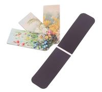 JECOMPRIS Lot de 4 Pinces à Marque-pages Magnétiques Décoratifs en Papier Motifs Artistiques Vintage, Format Compact, pour Étudiants et Adolescents, Accessoires de Lecture Pratiques