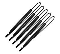 JECOMPRIS Lot de 5 Crochets à Cheveux pour Dreadlocks, Outil de Coiffure Double Extrémité en Métal, Crochet de Serrage des Locs, Accessoire Professionnel pour Entretien et Retwist