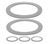 JECOMPRIS Lot de 5 Joints D'étanchéité en Caoutchouc pour Blender et Extracteur de Jus, Compatibles Mixeur Universel, Rondelles D'étanchéité Anti-fuites, Rechange la Cuisine et Silencieux