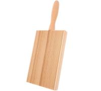 JECOMPRIS Machine à pâtes Garganelli en bois avec poignée ergonomique kaki pour usage domestique, planche de fabrication de gnocchis et pâtes fraîches