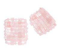 JECOMPRIS Masque Yeux En Quartz Rose Masseur Rafraîchissant Naturel Pierre De Jade Relaxation Oculaire Sommeil Réparateur Détente Visage Présent Bien-être Femme