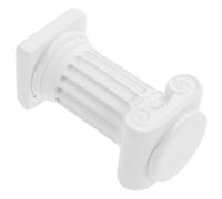 JECOMPRIS Miniature Colonne Romaine Résine Blanche Pilier Décoratif Compact et Élégant pour Maison et Bureau Sculpture Classique pour Décoration de Table Support Photo et Ornement Intérieur