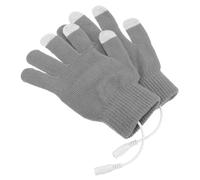 JECOMPRIS Moufles Chauffantes d'hiver pour Femme Écran Tactile, en Coton Élastique et Composants Électroniques, pour Bureau et Shopping