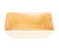 JECOMPRIS Moule à Pâtisserie en Bois 3 Pcs avec Doublures en Papier 140x75x50 Mm, Résistant à Haute Température, Contenant Alimentaire Réutilisable, pour Cuisson et Pâtisserie Maison