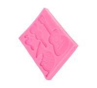 JECOMPRIS Moule Silicone Forme de Violon pour Décorations de Gâteaux Bonbons et Cupcakes Outil de Pâtisserie Réutilisable à Haute Température pour Créations Sucrées Musicales