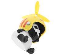 JECOMPRIS Ornement Guidon Vélo Garçon Fille Panda Adorable Décoration Amovible Résistante Décoloration pour Vélos et Scooters