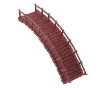 JECOMPRIS Ornement Pont Miniature Chinois en Résine, Décor Paysager Zen pour Maison de Poupées, Accessoire Micro Jardin Japonerie, Modèle Pont Arc Vintage pour Décoration Bonsaï et Table