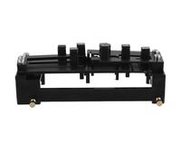 JECOMPRIS Outil D’apprentissage D’accords de Guitare Noir pour Débutants, Dispositif Auxiliaire Automatique Doigt, Pratique Guitare pour École, Maison et Voyage, Entraîneur D’accords Folk