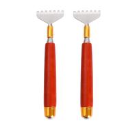 JECOMPRIS Outils De Massage 2 Pièces gratte- pour adultes gratte extensible masseur de cou outils gratte- souple outil pour gratter le rétractable attrape griffe télescopique Métal aîné