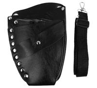 JECOMPRIS Paquet Banane de Barbier Pochette pour Ciseaux et Peignes, Ceinture Confortable, Rangement pour Accessoires Coiffure, Adapté aux Coiffeurs en Déplacement