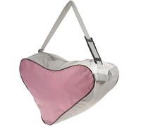JECOMPRIS Paquet Cabas à roulettes en Tissu Maille Rose pour Patins à roulettes, Grosse Capacité, Facile à Utiliser, pour Garçon et Filles et Rangement de Matériel Sportif