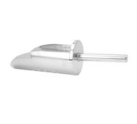 JECOMPRIS Pelle à Glace Multifonction Acier Inoxydable Épais avec Poignée Cylindrique Confortable Anti Perforée pour Glace Farine Grains et Nourriture Ustensile de Cuisine Polyvalent