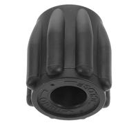 JECOMPRIS Petite Valve de Bouteille de Plongée Compacte en Nbr Résistante à L'usure Poignée Courte pour Pièces de Réservoir de Plongée Noir