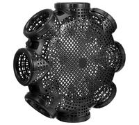 JECOMPRIS Piège à Anguilles Étanche en Nylon Résistant 1 Pièce, Filet à Crevettes et Crabes, Casier Portable pour Pêche en Rivière et Rizière, Piège à Vairons et Solide