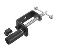 JECOMPRIS Pince de Bureau en C pour Microphone, Serrage-joint Réglable Compatible Bras Micro, Support de Table Robuste Modèle 004, Accessoire Polyvalent pour Sonorisation et Streaming Live