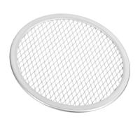 JECOMPRIS Plaque à Pizza Ronde Perforée en Aluminium 6 Pouces pour Four, Cuisson Antiadhésive, pour Pizzas et Pâtisseries Maison