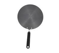 JECOMPRIS Plaque de Guidage Thermique Ronde 24 Cm en Matériau Robuste avec Poignée, Diffuseur de Chaleur Rapide pour Cuisinière à Gaz et Induction, Plateau de Décongélation Pratique Cuisine
