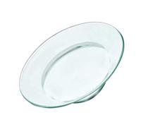 JECOMPRIS Plat de Remplacement Verre pour Chauffe Cire Dish pour Brûleur Huiles Essentielles et Support de Bougie Chauffe Plat