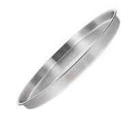 JECOMPRIS Plateau à Bijoux Acier Inoxydable Organisateur De Rangement pour Ornements Présentoir De Vanité